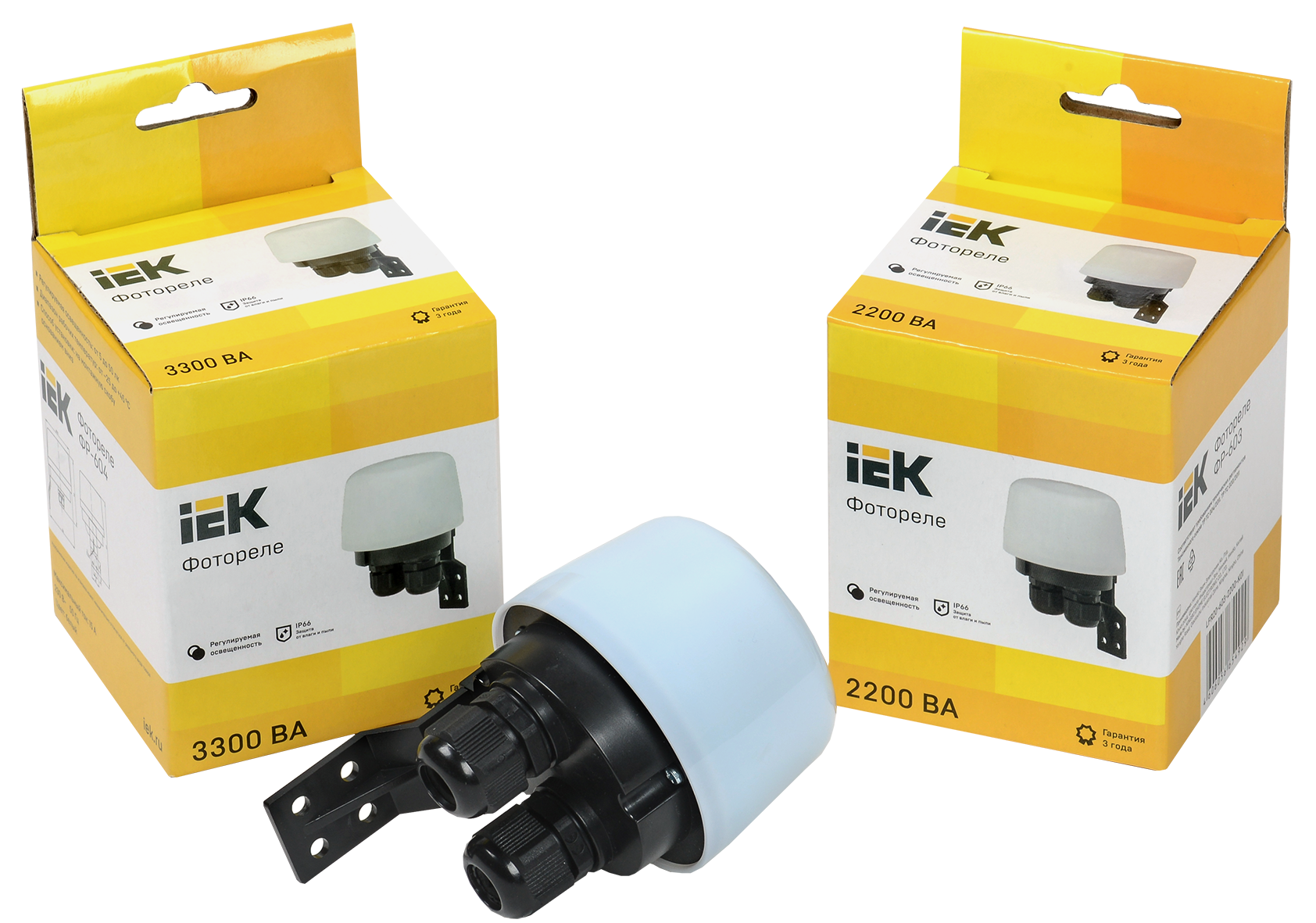 Новинка - фотореле IEK® с высокой степенью защиты от пыли и влаги IP66