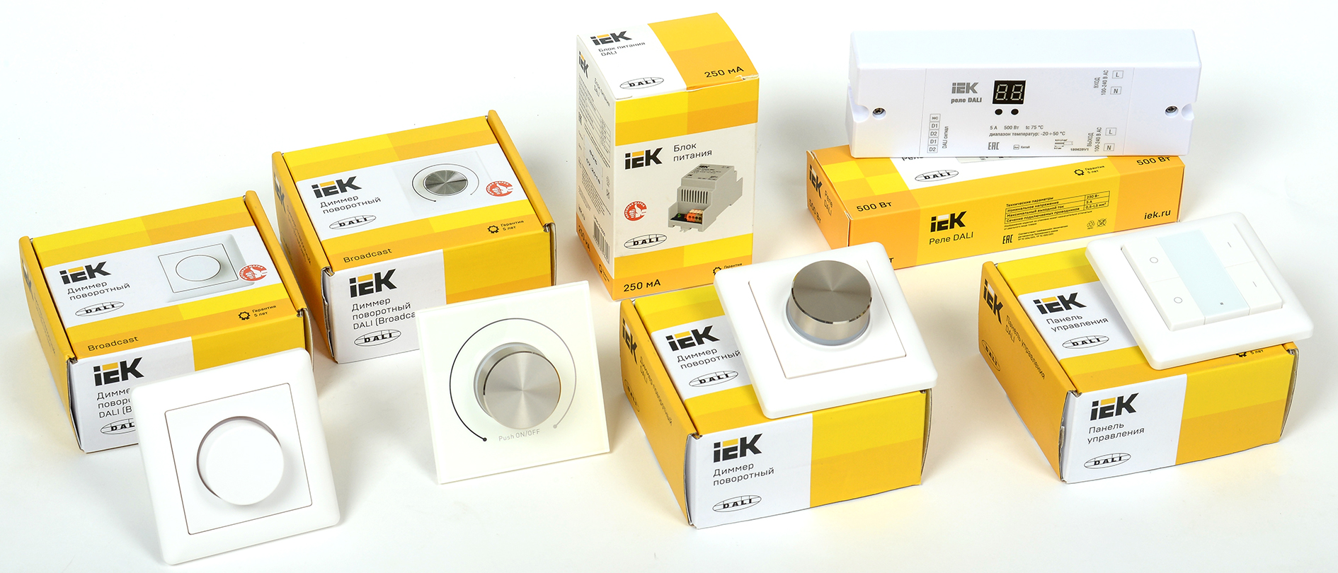Новинка IEK Lighting – системы управления освещением по протоколу DALI
