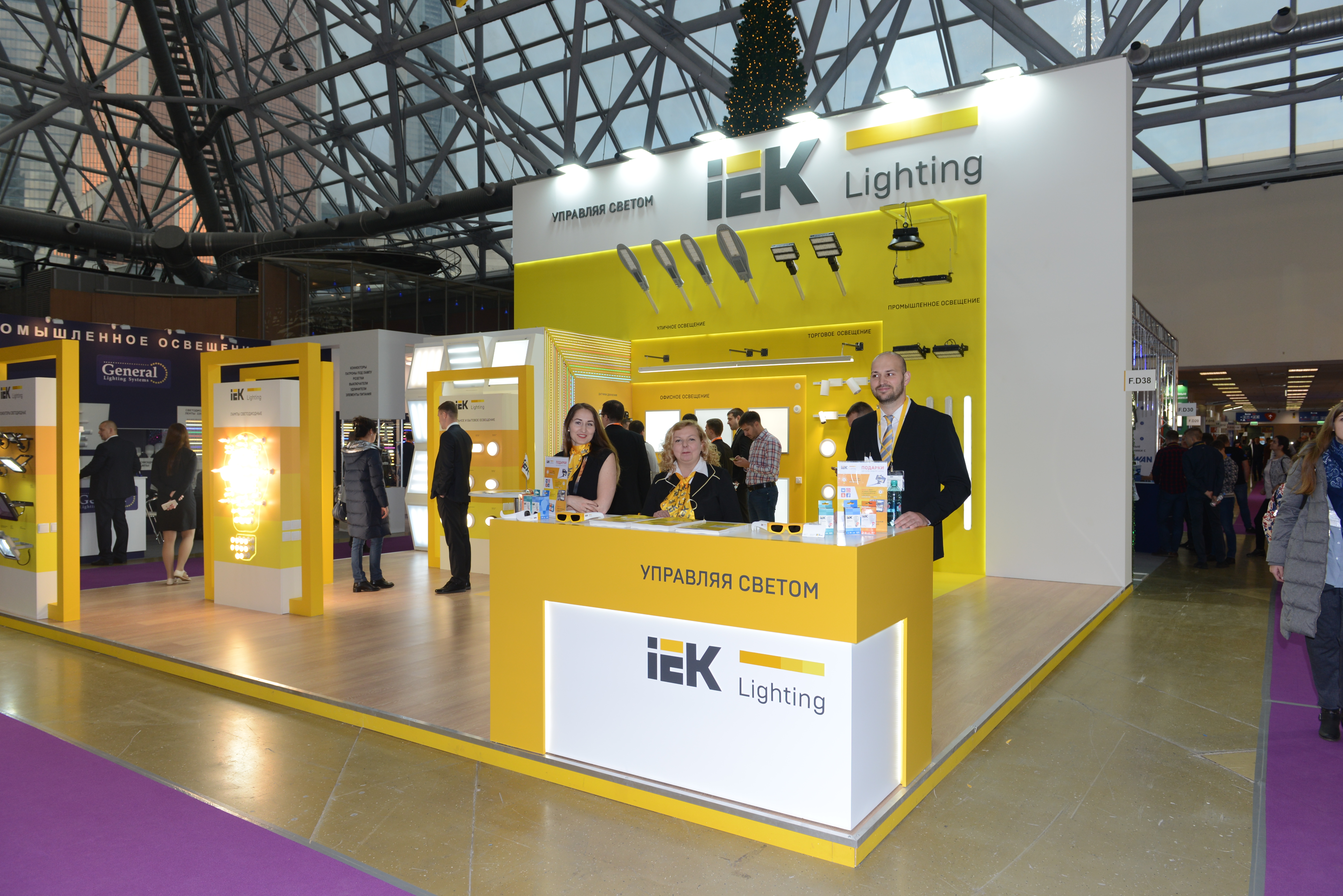 IEK Lighting: яркая презентация на выставке Interlight Moscow 