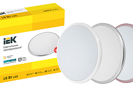 Cветодиодные светильники ДПБ 3001-3205 IP54 IEK® – cтильный дизайн для вашего интерьера