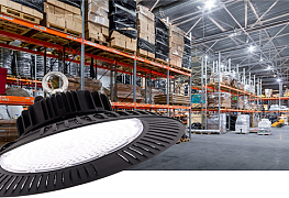 Профессиональные светильники для высоких пролетов ДСП 5001-5004 IEK® – равномерная засветка и экономия электроэнергии