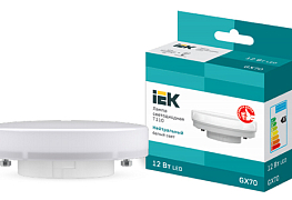 Светодиодные лампы GX70 IEK® – высокая мощность и надежность для точечного освещения 