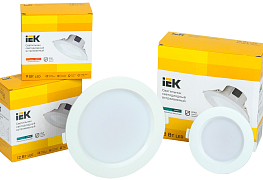 Новинка IEK Lighting – светодиодные даунлайты ДВО 1701-1704 IEK® со встроенным драйвером
