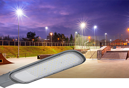 Светодиодные светильники ДКУ 1012 IEK® – кривая силы света (КСС) типа Ш для равномерной засветки дорожного полотна