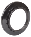 Кольцо абажурное КП27-К01 к патрону Е27 бакелит черный (индивидуальный пакет) IEK
