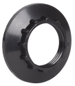 Кольцо абажурное КП14-К01 к патрону Е14 пластик черный (индивидуальный пакет) IEK