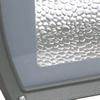 Закаленное термостойкое стекло. Уплотнитель, выполненный из термостойкой и эластичной кремнийорганической резины (силикона), обеспечивает защиту прожектора от проникновения пыли и влаги по классу IP65.